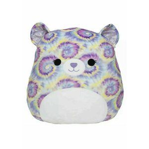 NWT Original Squishmallow: 20” Jonessa The Bear Tie Dye Plush - Huggable Soft